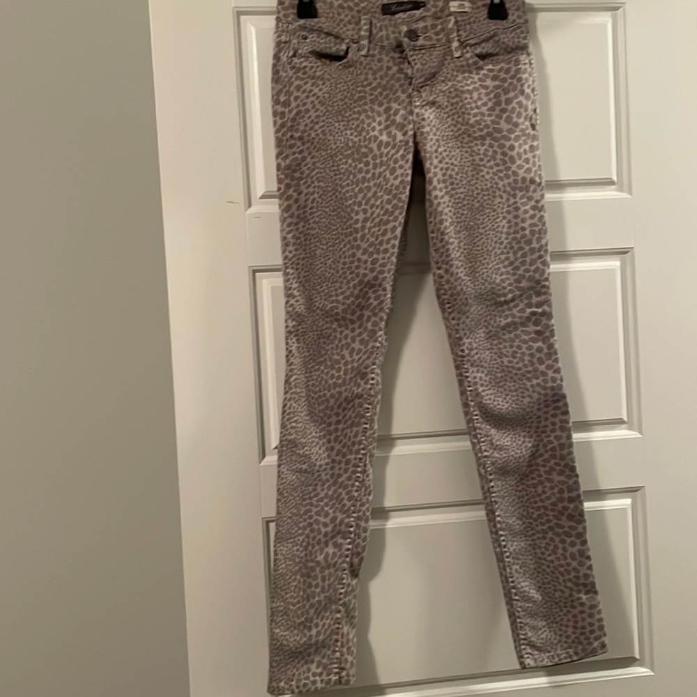 Level 99 LIZA skinny animal print pants